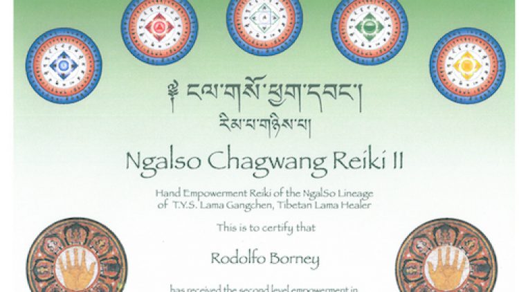 2 – Ngalso Chagwang Reiki II