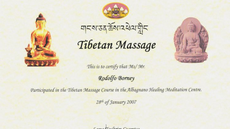 19 – Tibetan Massage